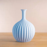 Vase design bleu Azur